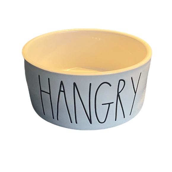 Rae Dunn Other - NWOT Rae Dunn dog dish “Hangry”